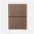 Ciak Vogue 12 x 17 cm Lined Notebook Coffee Rhombus