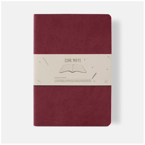 Ciak Mate A5 Lined Notebook Red Ciak Mate A5 Lined Notebook Red