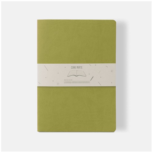 Ciak Mate A4 Lined Notebook Lime Ciak Mate A4 Lined Notebook Lime