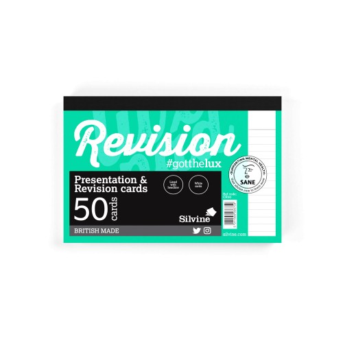 Luxpad Revision and Presentation Card Pad Ruled 6x4 White Luxpad Revision and Presentation Card Pad Ruled 6x4 White