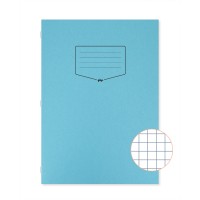 Silvine Tough Shell Exercise Book A4 7mm Squares