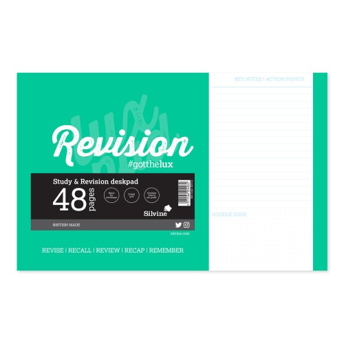 Luxpad Study and Revision Desk Pad 360x230mm 48 Pages Luxpad Study and Revision Desk Pad 360x230mm 48 Pages