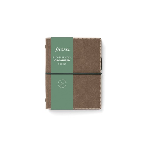 Filofax Organiser Eco Essential Pocket Dark Walnut Filofax Organiser Eco Essential Pocket Dark Walnut