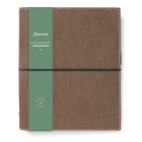 Filofax Organiser Eco Essential A5 Dark Walnut