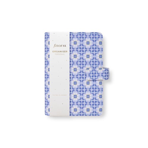 Filofax Organiser Mediterranean Personal Blue Filofax Organiser Mediterranean Personal Blue
