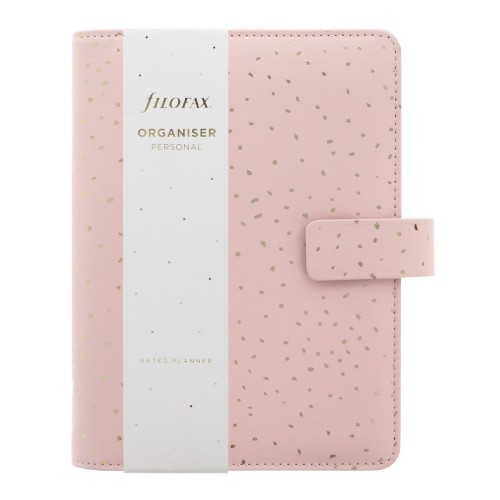 Filofax Organiser Confetti Personal Rose Quartz Filofax Organiser Confetti Personal Rose Quartz