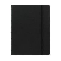 Filofax Notebook A5 Classic Brights Black