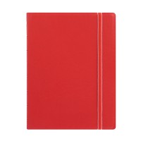 Filofax Notebook A5 Classic Brights Red