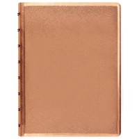 Filofax Notebook A5 Saffiano Metallic Rose Gold