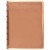 Filofax Notebook A5 Saffiano Metallic Rose Gold