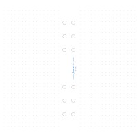 Filofax Organiser Refill Personal Notepaper Dotted White