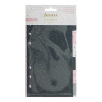 Filofax Accessory Dividers Plastic Personal Set 6 Confetti