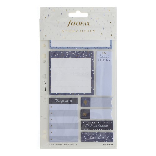 Filofax Indigo Sticky Notes Pack Filofax Indigo Sticky Notes Pack
