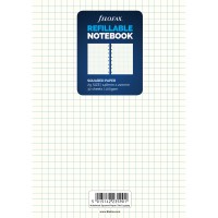 Filofax Notebook Refill A5 Notepaper Squared White