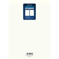 Filofax Notebook Refill A4 Notepaper Ruled White