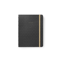 Filofax Notebook A5 Moonlight Black