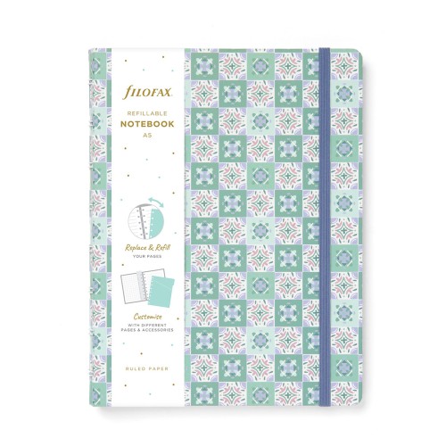 Filofax Notebook A5 Mediterranean Mint Filofax Notebook A5 Mediterranean Mint