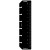 Filofax Accessory Ruler/Page Marker Pocket Black