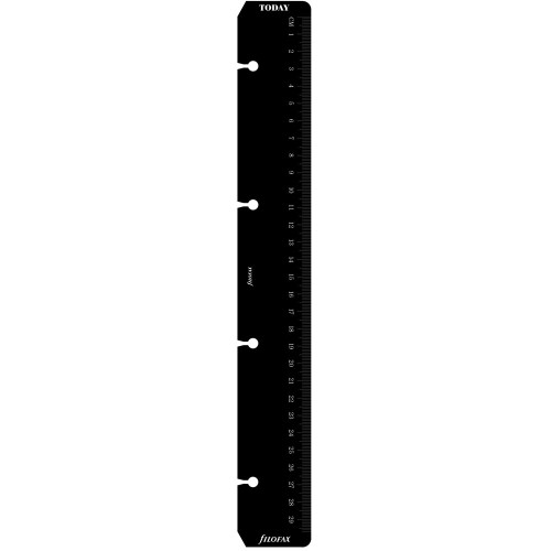 Filofax Accessory Ruler/Page Marker A4 Black Filofax Accessory Ruler/Page Marker A4 Black