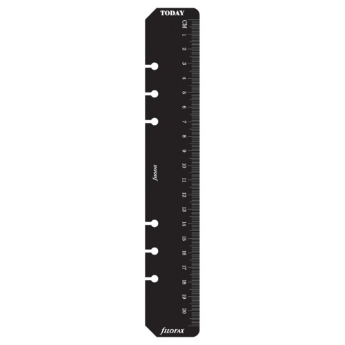 Filofax Accessory Ruler/Page Marker A5 Black Filofax Accessory Ruler/Page Marker A5 Black