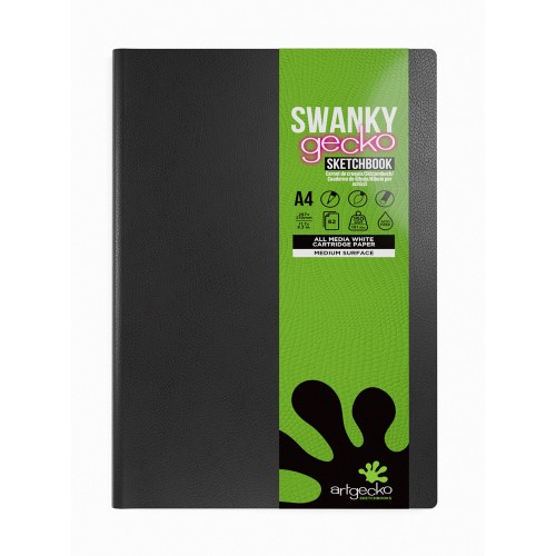 Artgecko Swanky Sketch Journal A4 124 Pages 62 Sheets 150gsm White Paper Artgecko Swanky Sketch Journal A4 124 Pages 62 Sheets 150gsm White Paper