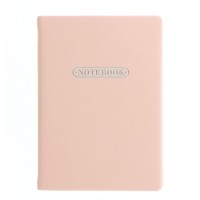 Letts Notebook A6 Ruled Pastel Peach