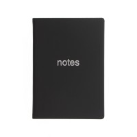 Letts Notebook Dazzle A5 Black Lined