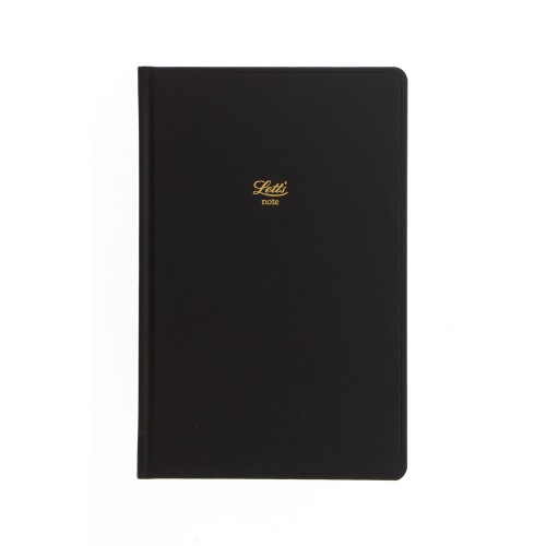 Letts Notebook Icon Ruled Black Letts Notebook Icon Ruled Black