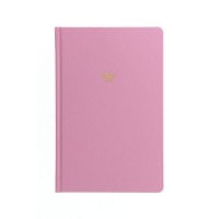 Letts Notebook Icon Ruled Pink
