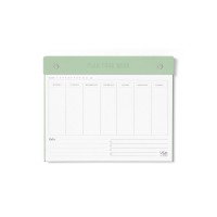 Letts Conscious Undated Weekly Planner 250x200mm Sage