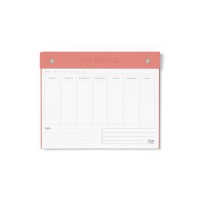 Letts Conscious Undated Weekly Planner 250x200mm Clay