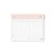 Letts Conscious Undated Weekly Planner 250x200mm Rosewater
