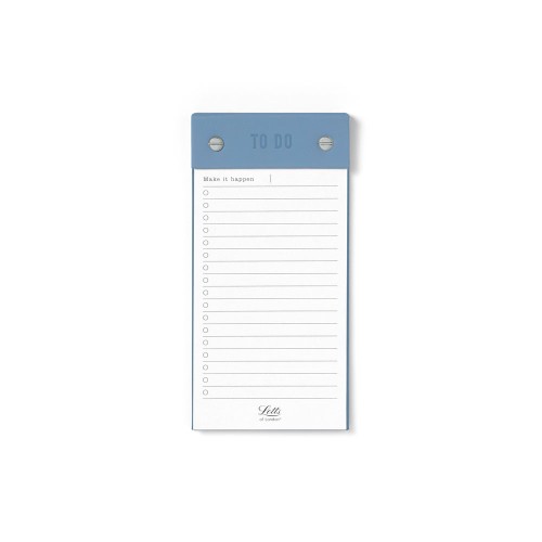 Letts Conscious To Do List Planner 100x200mm Ocean Letts Conscious To Do List Planner 100x200mm Ocean