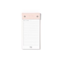 Letts Conscious To Do List Planner 100x200mm Rosewater