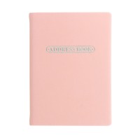 Letts Address Book A6 Pastel Peach
