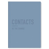 Letts Conscious Address Book A5 Ocean