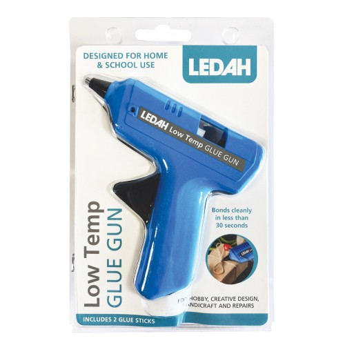 Ledah Low-Temp Glue Gun 9W + 2 Sticks Ledah Low-Temp Glue Gun 9W + 2 Sticks
