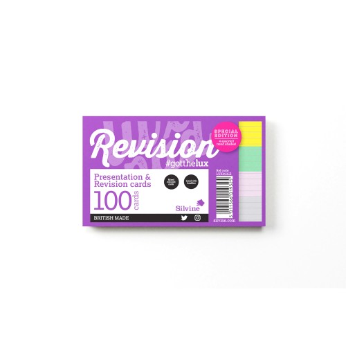 Luxpad Revision Presentation and Revision Cards 5x3 Ruled Fashion Colours Luxpad Revision Presentation and Revision Cards 5x3 Ruled Fashion Colours