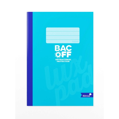 Luxpad Anti-Bacterial Exercise Book A4 Ruled 80 Pages Assorted Colours Luxpad Anti-Bacterial Exercise Book A4 Ruled 80 Pages Assorted Colours