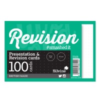 Luxpad Recycled Revision and Presentation Cards Dot Grid 6x4 100 Cards White