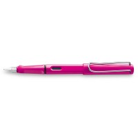 Lamy Safari Fountain Pen Pink Medium Nib (013)