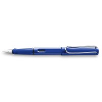 Lamy Safari Fountain Pen Blue Medium Nib (014)