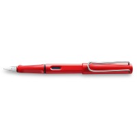Lamy Safari Fountain Pen Red Medium Nib (016)
