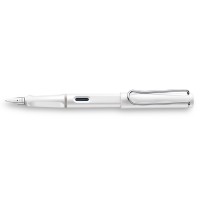 Lamy Safari Fountain Pen White Medium Nib (019)
