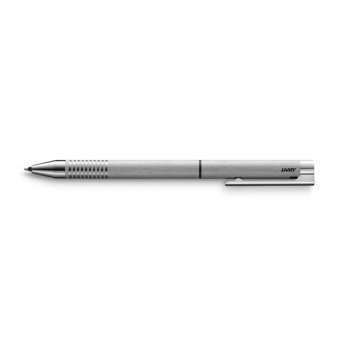 Lamy Logo Twin Pen Brushed Steel (606) Lamy Logo Twin Pen Brushed Steel (606)