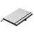 Lamy Notebook A5 Hard Cover Silver with Black - Plain