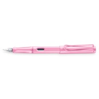 Lamy Safari Fountain Pen Lightrose Fine (0D2)