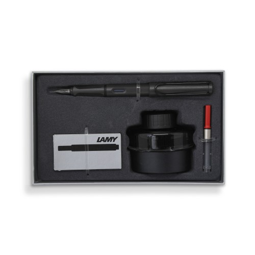 Lamy Fountain Pen Gift Set Charcoal E193 Lamy Fountain Pen Gift Set Charcoal E193