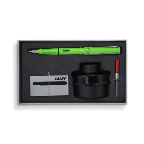 Lamy Fountain Pen Gift Set Green E193 Lamy Fountain Pen Gift Set Green E193