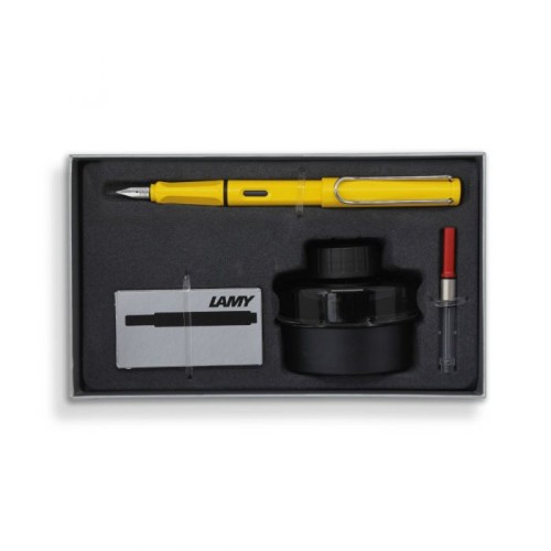 Lamy Fountain Pen Gift Set Yellow E193 Lamy Fountain Pen Gift Set Yellow E193